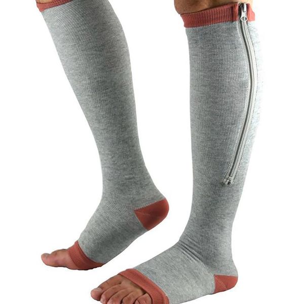 compression socks elastic zipper legs support open toe knee stockings calf leg varicosity support elastic socks new 2020, Black
compression socks elastic zipper legs support open toe knee stockings calf leg varicosity support elastic socks new 2020, Black