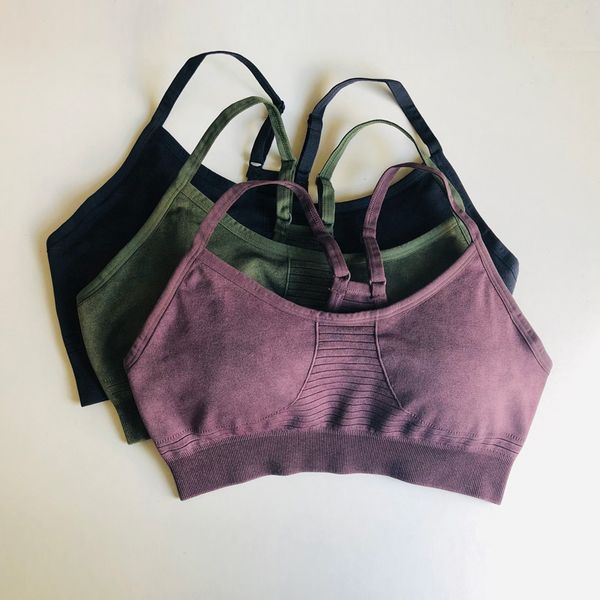 retro seamless sports bra for women fitness strappy yoga bra adjustable workout gym crop high impact padded bras, White;black
retro seamless sports bra for women fitness strappy yoga bra adjustable workout gym crop high impact padded bras, White;black