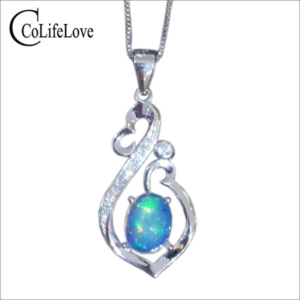 fashion silver opal necklace pendant 6 mm * 8 mm natural opal pendant for party 925 silver jewelry romantic gift for wife
fashion silver opal necklace pendant 6 mm * 8 mm natural opal pendant for party 925 silver jewelry romantic gift for wife