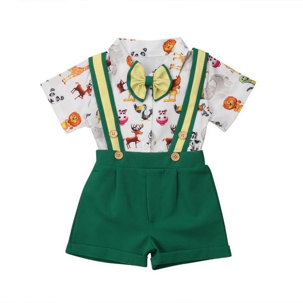 new arrival boy kid gentleman clothes toddler baby boy animal print cartoon shirts suspender shorts summer outfits 6m-5y, White
new arrival boy kid gentleman clothes toddler baby boy animal print cartoon shirts suspender shorts summer outfits 6m-5y, White