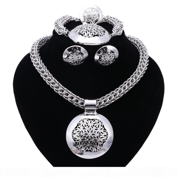 party accessories wedding jewelry sets for women african beads statement chain necklace earrings bracelet fine rings sets, Black
party accessories wedding jewelry sets for women african beads statement chain necklace earrings bracelet fine rings sets, Black