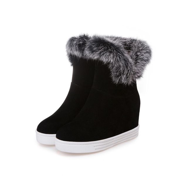 good quality winter boots women warm shoes platform high heels 2019 black gray real fur ladies snow boots plus size 43
good quality winter boots women warm shoes platform high heels 2019 black gray real fur ladies snow boots plus size 43