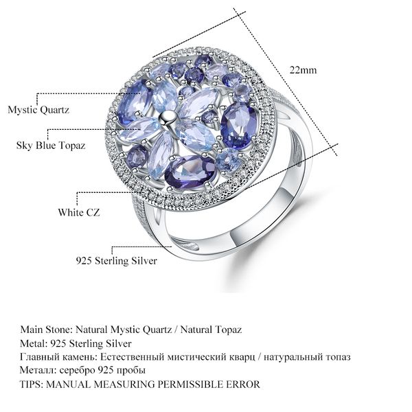 gem балетных природного голубого топаз мистик кварц gemstone круглый коктейль кольцо стерлингового серебро 925 изящных ювелирные изделий для, Silver
gem балетных природного голубого топаз мистик кварц gemstone круглый коктейль кольцо стерлингового серебро 925 изящных ювелирные изделий для, Silver