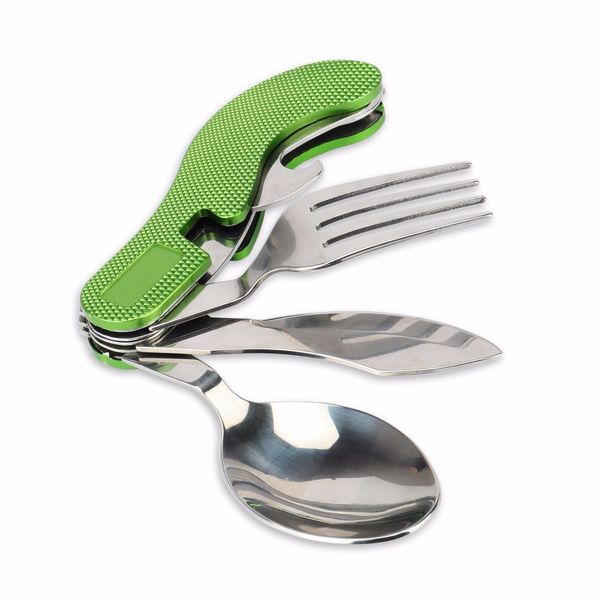 portable multifunction durable stainless steel folding spoon fork knife bottle opener outdoor camping picnic tableware
portable multifunction durable stainless steel folding spoon fork knife bottle opener outdoor camping picnic tableware