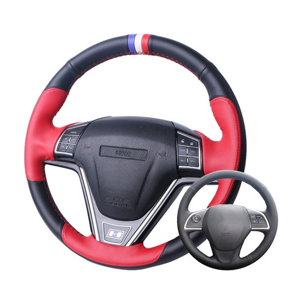 diy black leather hand-stitched car steering wheel cover for mitsubishi outlander 2013 2014 mirage 2014 asx l200
diy black leather hand-stitched car steering wheel cover for mitsubishi outlander 2013 2014 mirage 2014 asx l200