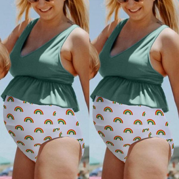 floral pregnancy swimwear clothes beach bikini women maternity pregnant tankinis print ruffles bikinis swimsuit suit#g30, White
floral pregnancy swimwear clothes beach bikini women maternity pregnant tankinis print ruffles bikinis swimsuit suit#g30, White