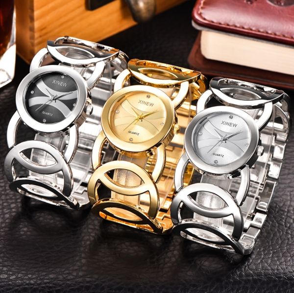 women xinew brand watch ring stainless steel strap rhinestone watch women's quartz movement luxury bracelet accessories watches wholesa, Slivery;brown
women xinew brand watch ring stainless steel strap rhinestone watch women's quartz movement luxury bracelet accessories watches wholesa, Slivery;brown