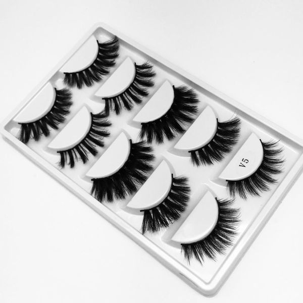 new 5 pairs 3d mink lashes handmade false eyelashes 25mm thick soft visoeyelashes maquiagem profissional completa
new 5 pairs 3d mink lashes handmade false eyelashes 25mm thick soft visoeyelashes maquiagem profissional completa