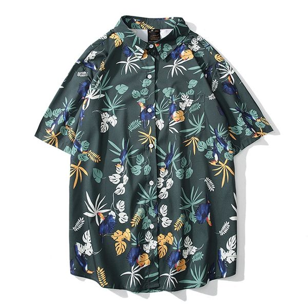 men's shirt short sleeve hawaiian shirt loose shaharajuku plus-size men's short sleeve beach mens shirts, White;black
men's shirt short sleeve hawaiian shirt loose shaharajuku plus-size men's short sleeve beach mens shirts, White;black