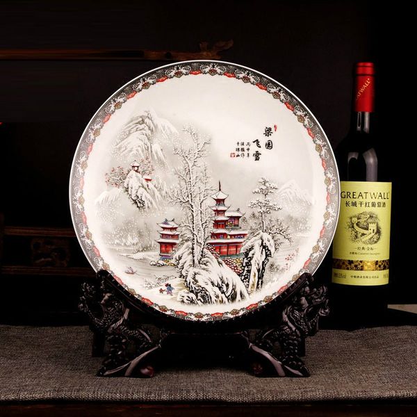 jingdezhen ceramic plate hang dish plate traditional style porcelain decorative plate me for living room l
jingdezhen ceramic plate hang dish plate traditional style porcelain decorative plate me for living room l