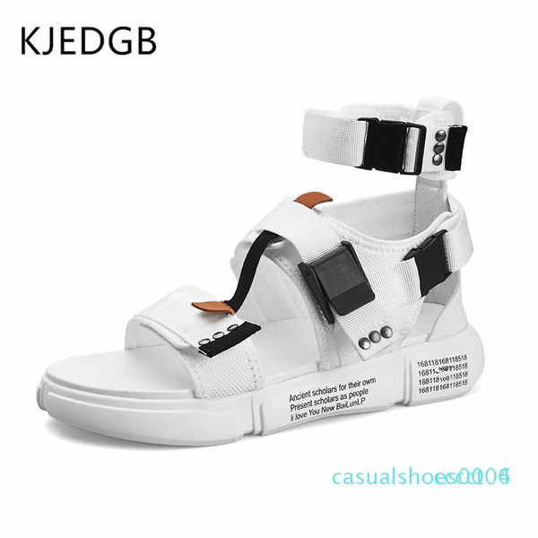 kjedgb new 2019 fashion summer mens shoes gladiator sandals designers platform comfortable beach sandals male canvas men c06, Black
kjedgb new 2019 fashion summer mens shoes gladiator sandals designers platform comfortable beach sandals male canvas men c06, Black