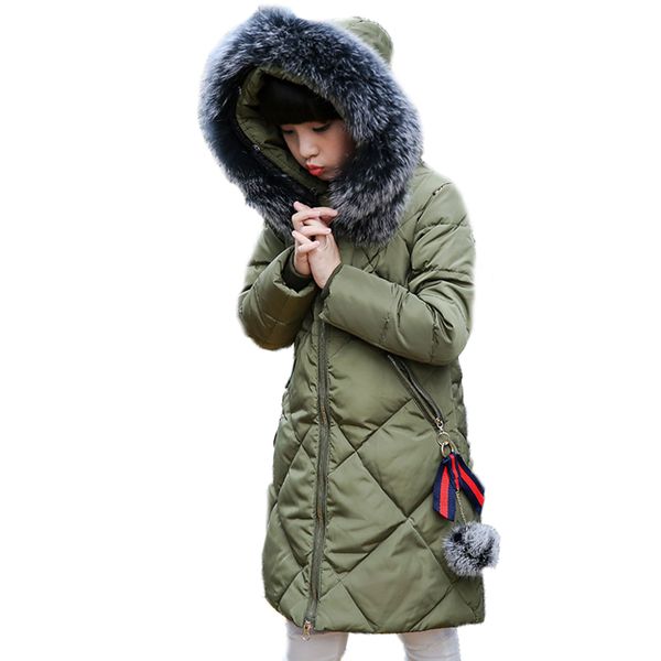 girls winter jackets 2020 new kids coats thicken warm big collar hooded children parka down long section children outwear 4-13t, Blue;gray
girls winter jackets 2020 new kids coats thicken warm big collar hooded children parka down long section children outwear 4-13t, Blue;gray
