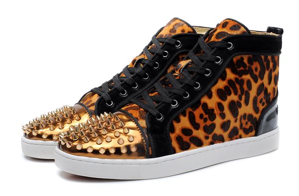 2018 leopard-print gold toe with golden rivets gentleman luxury men low shoes dress wedding casual walking shoes size 39-46
2018 leopard-print gold toe with golden rivets gentleman luxury men low shoes dress wedding casual walking shoes size 39-46