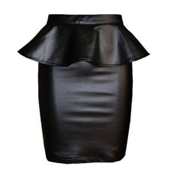 jaycosinv women skirt ladies ruffled high waist skirt flounce hem hip leather short ropa mujer erotica elegantes, Black
jaycosinv women skirt ladies ruffled high waist skirt flounce hem hip leather short ropa mujer erotica elegantes, Black