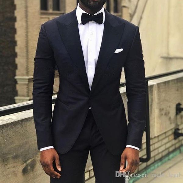 fashion one button groomsmen peak lapel groom tuxedos mens wedding dress man jacket blazer prom dinner 2 piece suit(jacket+pants+tie) a89, Black;gray
fashion one button groomsmen peak lapel groom tuxedos mens wedding dress man jacket blazer prom dinner 2 piece suit(jacket+pants+tie) a89, Black;gray