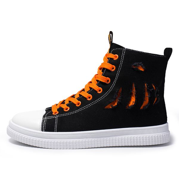 low/high sneakers men canvas shoes fashion hip hop style mens casual shoes trainers men sport shoes canvas sneakers, Black
low/high sneakers men canvas shoes fashion hip hop style mens casual shoes trainers men sport shoes canvas sneakers, Black