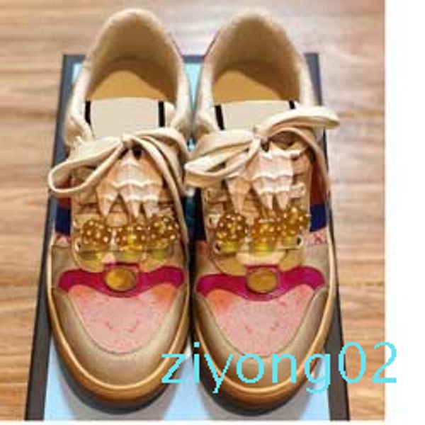2019 size 35-44 men women designer shoe distressed screener dapper dan suede sneakers italian luxury shoe casual shoe zz02, Black
2019 size 35-44 men women designer shoe distressed screener dapper dan suede sneakers italian luxury shoe casual shoe zz02, Black