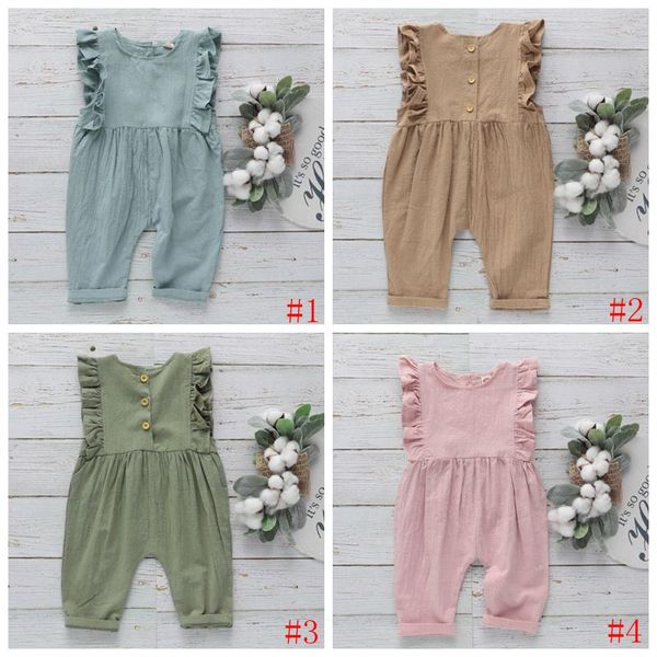 baby rompers children falbala ruffle jumpsuits summer infant sleeveless onesies kids solid pants bodysuits climb suits clothes py437, Blue
baby rompers children falbala ruffle jumpsuits summer infant sleeveless onesies kids solid pants bodysuits climb suits clothes py437, Blue