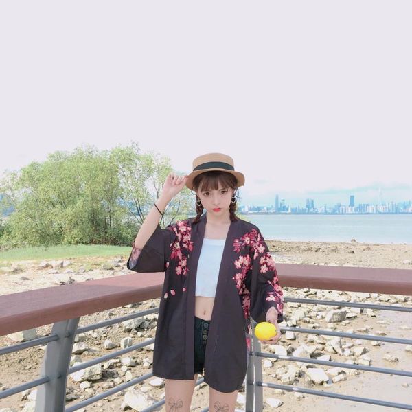 new spring loose open medium stitch harujuku women shirts chiffon o neck short sleeve tie up women coat, White
new spring loose open medium stitch harujuku women shirts chiffon o neck short sleeve tie up women coat, White