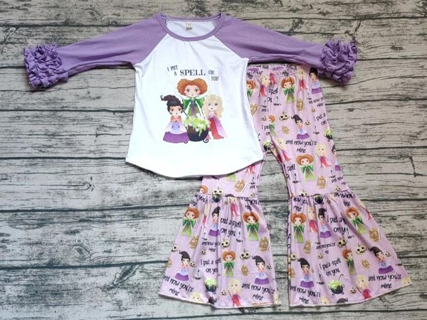 2019 new movie characters cute witch print printing girls autumn children's cothing personality fashion boutique 2 sets, White
2019 new movie characters cute witch print printing girls autumn children's cothing personality fashion boutique 2 sets, White