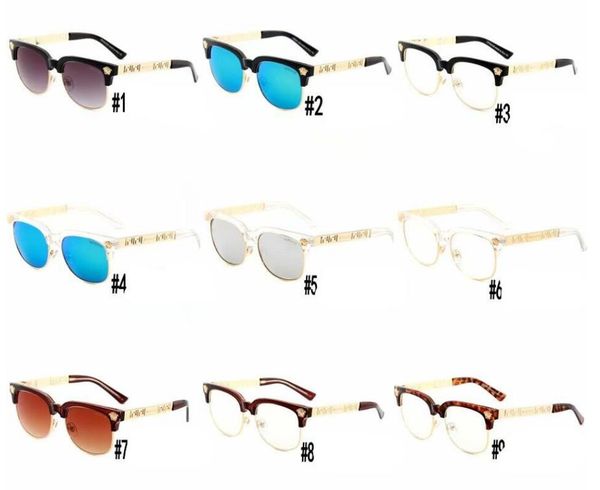 luxury fashion brand half frame sunglasses shade sunglasses designer glasses eyewear mens womens sunglasses 9 colors, White;black
luxury fashion brand half frame sunglasses shade sunglasses designer glasses eyewear mens womens sunglasses 9 colors, White;black