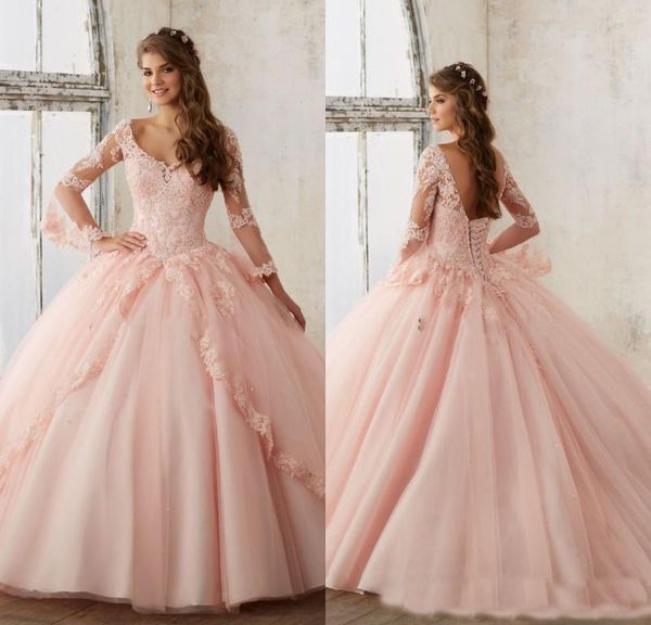 baby pink blue quinceanera dresses 2019 lace long sleeve v-neck masquerade ball dresses sweet 16 princess pageant dress for girls cheap, Blue;red
baby pink blue quinceanera dresses 2019 lace long sleeve v-neck masquerade ball dresses sweet 16 princess pageant dress for girls cheap, Blue;red