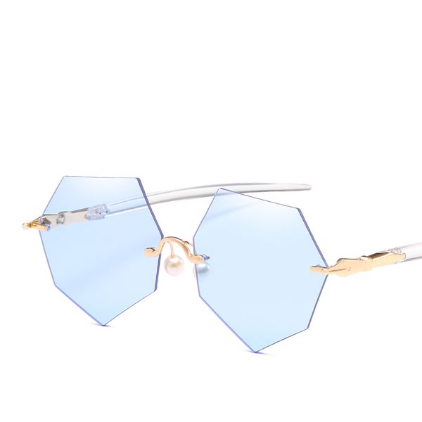 retro rimless sunglasses women 2018 designer ladies fashion shades transparent sun glasses oculos de sol feminino, White;black
retro rimless sunglasses women 2018 designer ladies fashion shades transparent sun glasses oculos de sol feminino, White;black