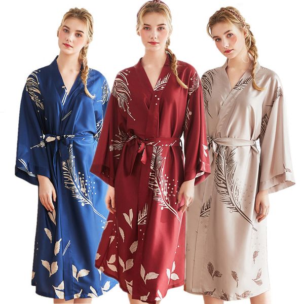 xxl new summer kimono robe bathrobe women's rayon bath gown yukata printing nightgown sleepshirts nightdress pijama mujer, Black;red
xxl new summer kimono robe bathrobe women's rayon bath gown yukata printing nightgown sleepshirts nightdress pijama mujer, Black;red
