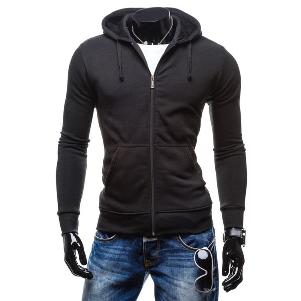 zogaa 2019 new men's autumn fashion casual solid hoodies slim fit hooded sweatshirt outwear men clothing cotton male hoodies, Black
zogaa 2019 new men's autumn fashion casual solid hoodies slim fit hooded sweatshirt outwear men clothing cotton male hoodies, Black