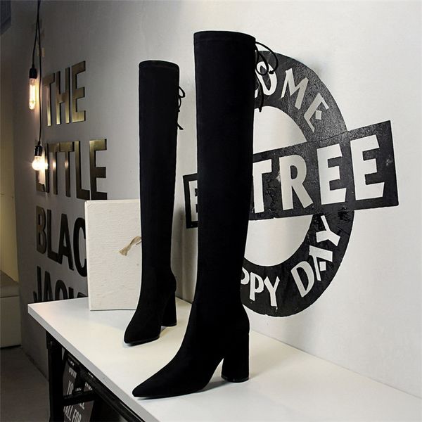 winter boots women shoes over the knee boots winter shoes women knee high 2019 zapatos, Black
winter boots women shoes over the knee boots winter shoes women knee high 2019 zapatos, Black