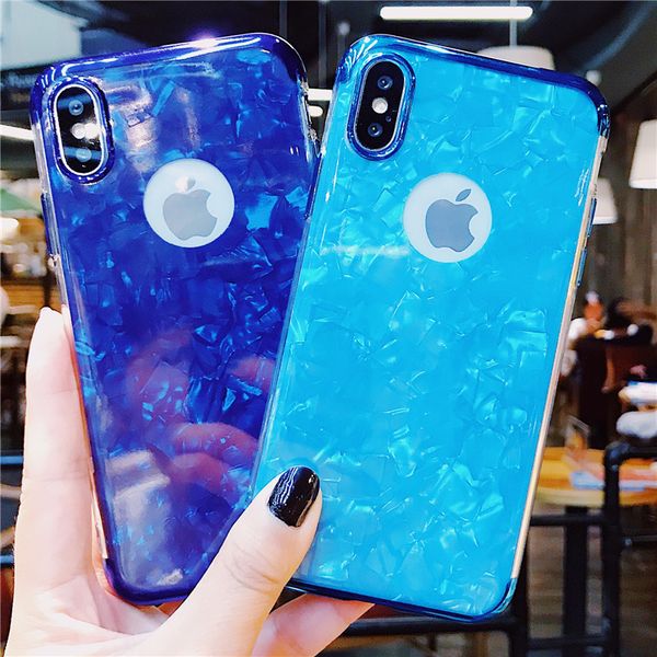 cool sea shell design dropproof tpu soft cover skin back glossy electroplate phone case cover for iphone x xs xr xs max 6 7 8 plus
cool sea shell design dropproof tpu soft cover skin back glossy electroplate phone case cover for iphone x xs xr xs max 6 7 8 plus