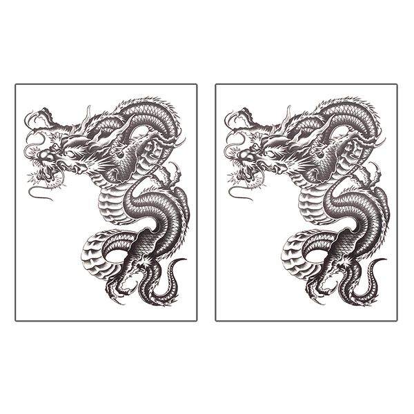 2 sheet gragon tattoo sticker temporary body beauty art 21*15cm fashion new fake fashion tattoo sticker tool supplies
2 sheet gragon tattoo sticker temporary body beauty art 21*15cm fashion new fake fashion tattoo sticker tool supplies