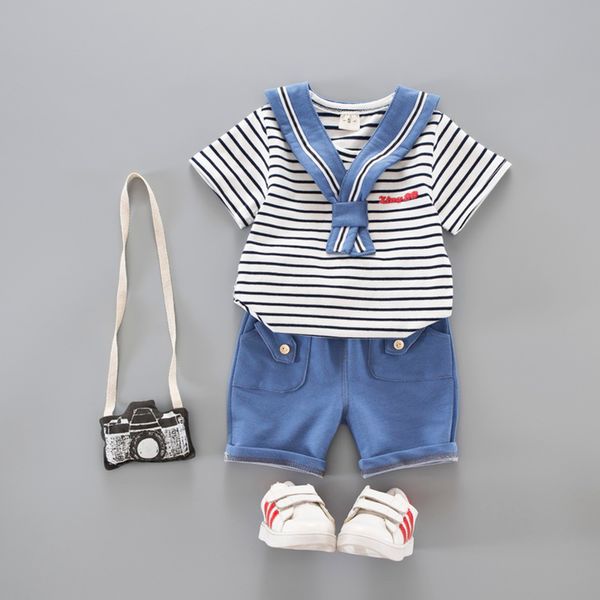 summer baby boys clothes for girl short sleeve striped print t-shirt shorts toddler fashion outfits sets, White
summer baby boys clothes for girl short sleeve striped print t-shirt shorts toddler fashion outfits sets, White