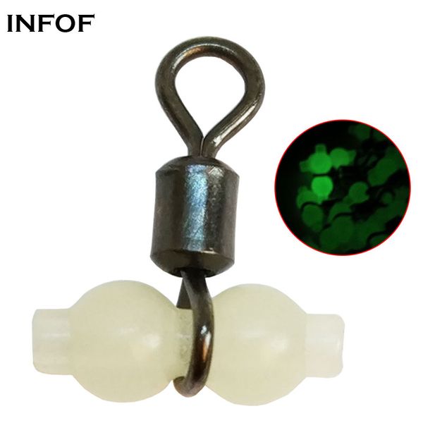 infof brand 500pcs/lot f6065 luminous fishing swivels rolling swivels 3-way fishing connector sleeves sea fishing accessories swivel snap
infof brand 500pcs/lot f6065 luminous fishing swivels rolling swivels 3-way fishing connector sleeves sea fishing accessories swivel snap