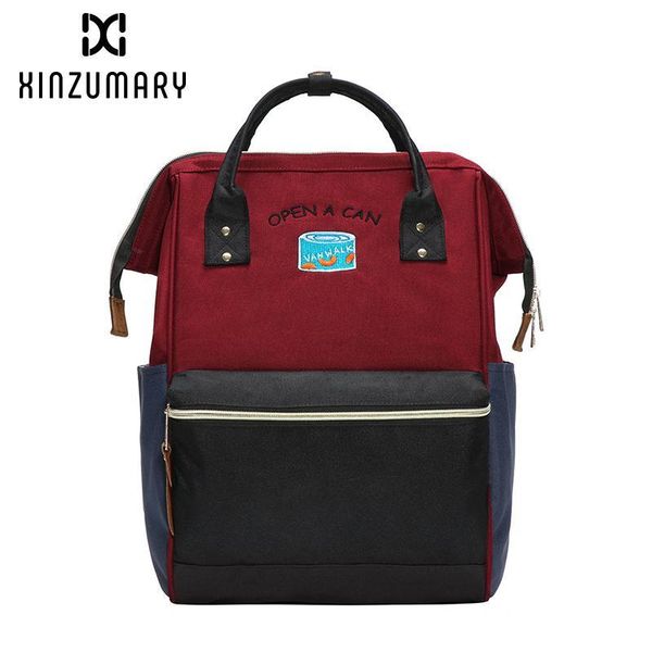contrast square waterproof letter zipper backpack fashion trend harajuku style bag casual backpack mochila sac a dos
contrast square waterproof letter zipper backpack fashion trend harajuku style bag casual backpack mochila sac a dos