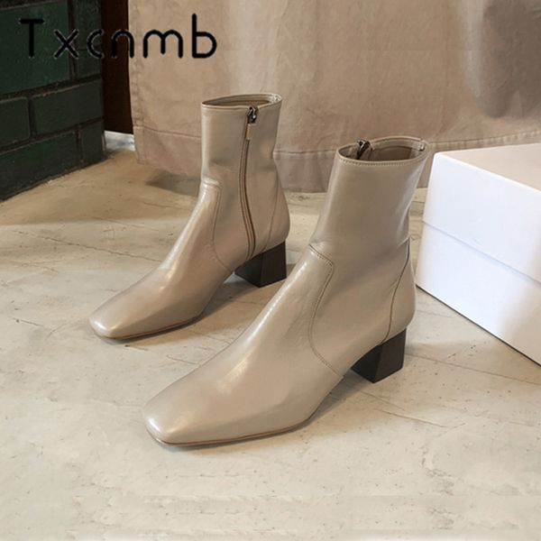txcnmb boots women thick heel ankle boots warm autumn winter ladies shoes woman basic office short, Black
txcnmb boots women thick heel ankle boots warm autumn winter ladies shoes woman basic office short, Black