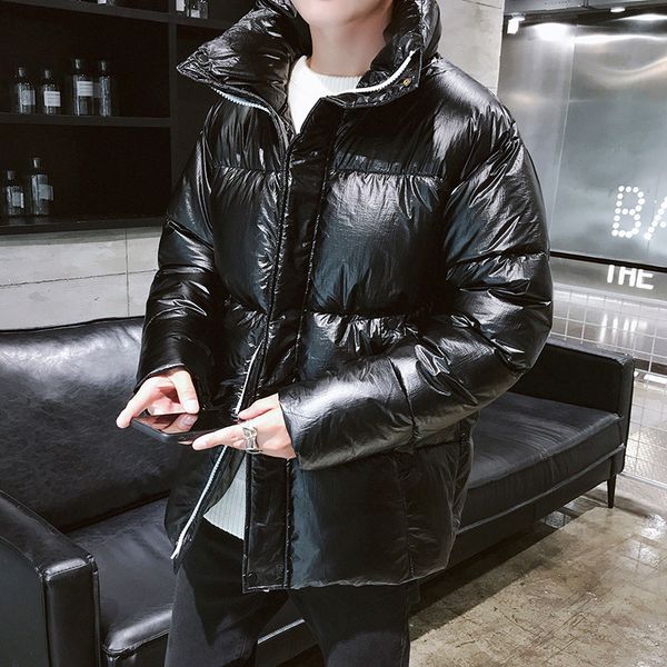 autumn and winter new men's fashion long-sleeved simple casual cotton hooded shirt youth wild warm solid color loose large size, Black
autumn and winter new men's fashion long-sleeved simple casual cotton hooded shirt youth wild warm solid color loose large size, Black