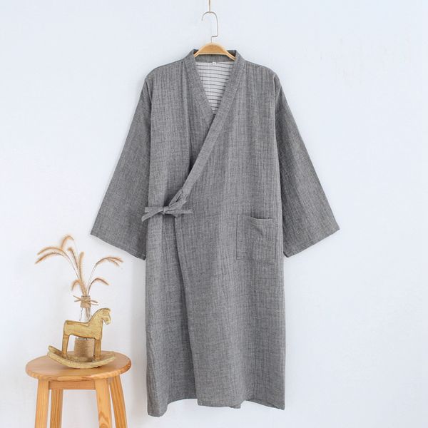 японские мужские robe кимоно платье большой кардиган пижама хлопок марли 2020 летний новый тонкий длинные пот паровая сауна халат, Black;brown
японские мужские robe кимоно платье большой кардиган пижама хлопок марли 2020 летний новый тонкий длинные пот паровая сауна халат, Black;brown