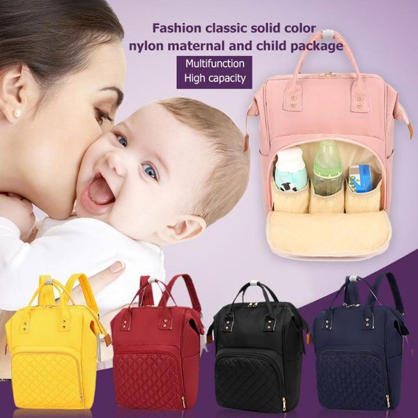 fashion solid color mommy travel backpacks large capacity nylon maternity nappy handle bags baby care nursing diaper packs
fashion solid color mommy travel backpacks large capacity nylon maternity nappy handle bags baby care nursing diaper packs