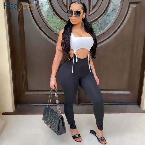 haoyuan hollow out bandage jumpsuit fashion summer clothes one piece overalls club outfits bodycon rompers womens jumpsuit, Black;white
haoyuan hollow out bandage jumpsuit fashion summer clothes one piece overalls club outfits bodycon rompers womens jumpsuit, Black;white