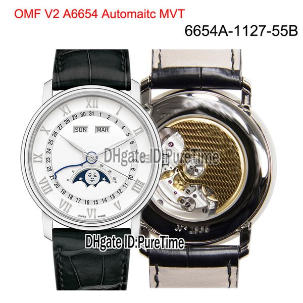 omf v2 villeret moonphase полный календарь 6654a-1127-55b a6654 автоматическая мужские часы стальной корпус белый циферблат кожи лучший изда, Slivery;brown
omf v2 villeret moonphase полный календарь 6654a-1127-55b a6654 автоматическая мужские часы стальной корпус белый циферблат кожи лучший изда, Slivery;brown
