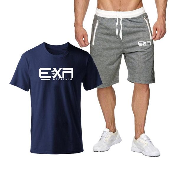 casual man outerwear clothes summer o-neck set fitness suit sports suits short sleeve t-shirt + shorts quick dry 2 pieces set, Black;blue
casual man outerwear clothes summer o-neck set fitness suit sports suits short sleeve t-shirt + shorts quick dry 2 pieces set, Black;blue