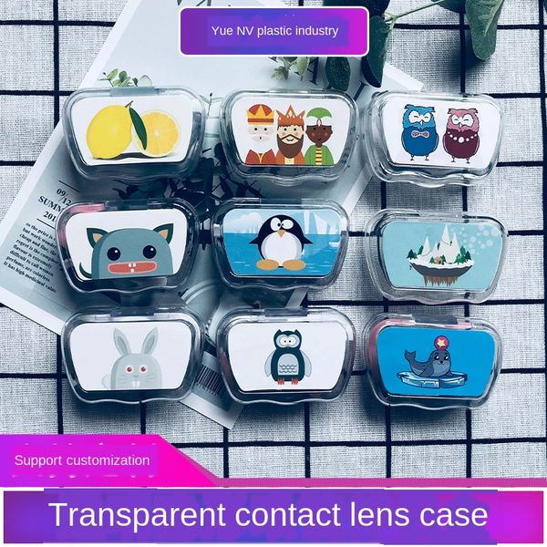transparent invisible case glasses case storage glasses with mirror companion myopia contact box portable storage box
transparent invisible case glasses case storage glasses with mirror companion myopia contact box portable storage box