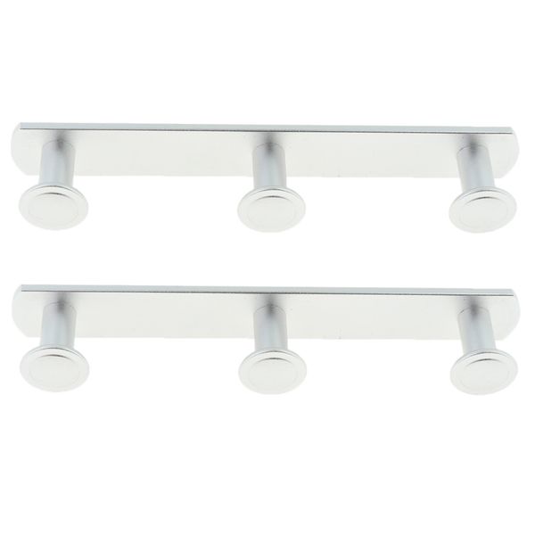 pair of metal wall mounted coat rack with 3 hanger hooks for hanging coats clothes jackets hats scarves towel robe backpack bag
pair of metal wall mounted coat rack with 3 hanger hooks for hanging coats clothes jackets hats scarves towel robe backpack bag