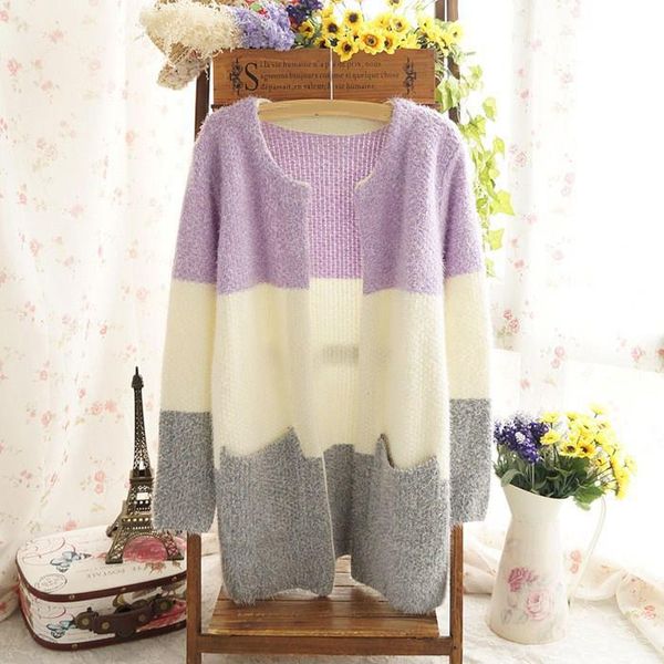 autumn winter women long knitting cardigans o neck full sleeve casual sweaters open stitch fashion knitwear jumper pull, White
autumn winter women long knitting cardigans o neck full sleeve casual sweaters open stitch fashion knitwear jumper pull, White