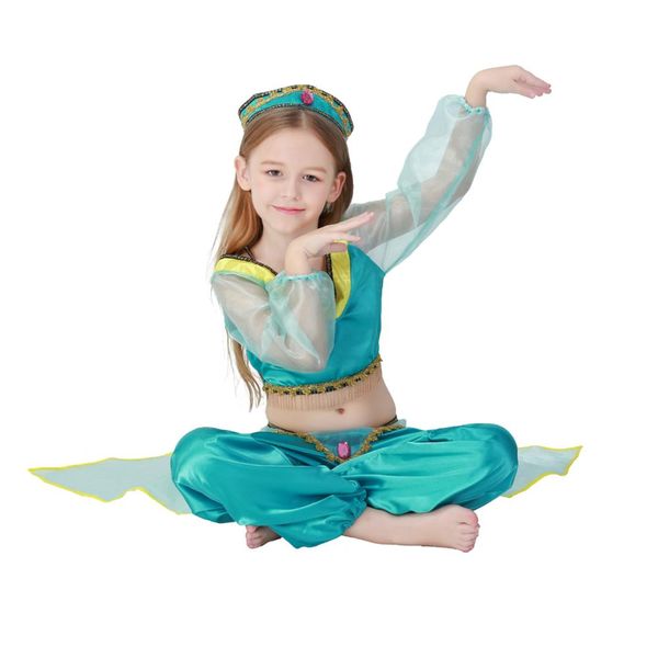 halloween girl princess jasmine costume storybook aladdin lamp cosplay outfit book week children's day belly fancy dress, Black;red
halloween girl princess jasmine costume storybook aladdin lamp cosplay outfit book week children's day belly fancy dress, Black;red