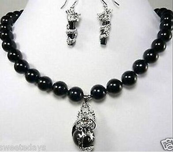 fashion beautiful 10mm black agate dragon jade earring pendant necklace fashion wedding party jewelry
fashion beautiful 10mm black agate dragon jade earring pendant necklace fashion wedding party jewelry