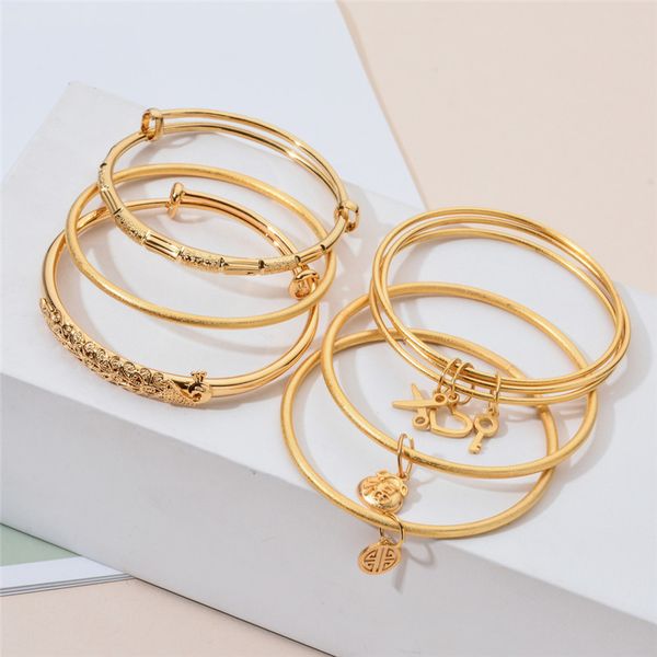 new for women girls gold color lucky bag heart multi-style charms bracelets&bangles copper jewelry gifts, Black
new for women girls gold color lucky bag heart multi-style charms bracelets&bangles copper jewelry gifts, Black