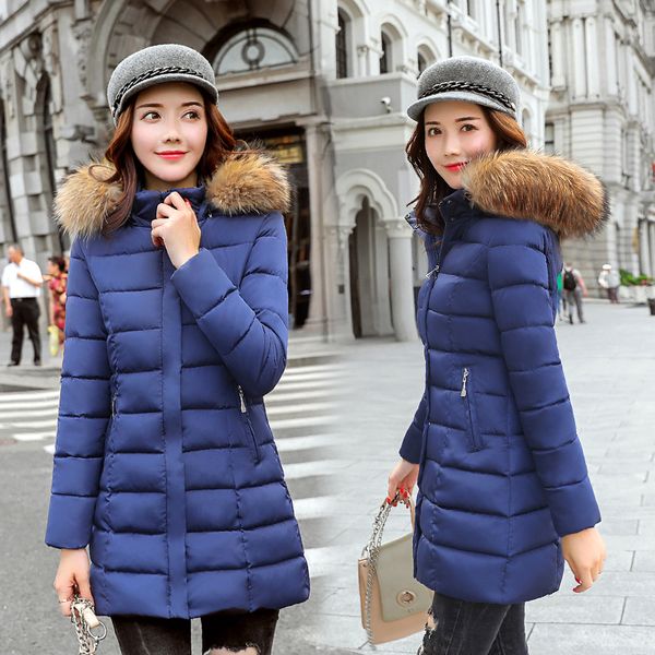 2019 new winter down jacket women's long slim fashion large size thick coat female outerwear winter down coat women jackets, Black
2019 new winter down jacket women's long slim fashion large size thick coat female outerwear winter down coat women jackets, Black