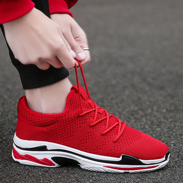 new summer sports and leisure shoes red shoes fast hand red mens shoes of the same spiritual society, Black
new summer sports and leisure shoes red shoes fast hand red mens shoes of the same spiritual society, Black